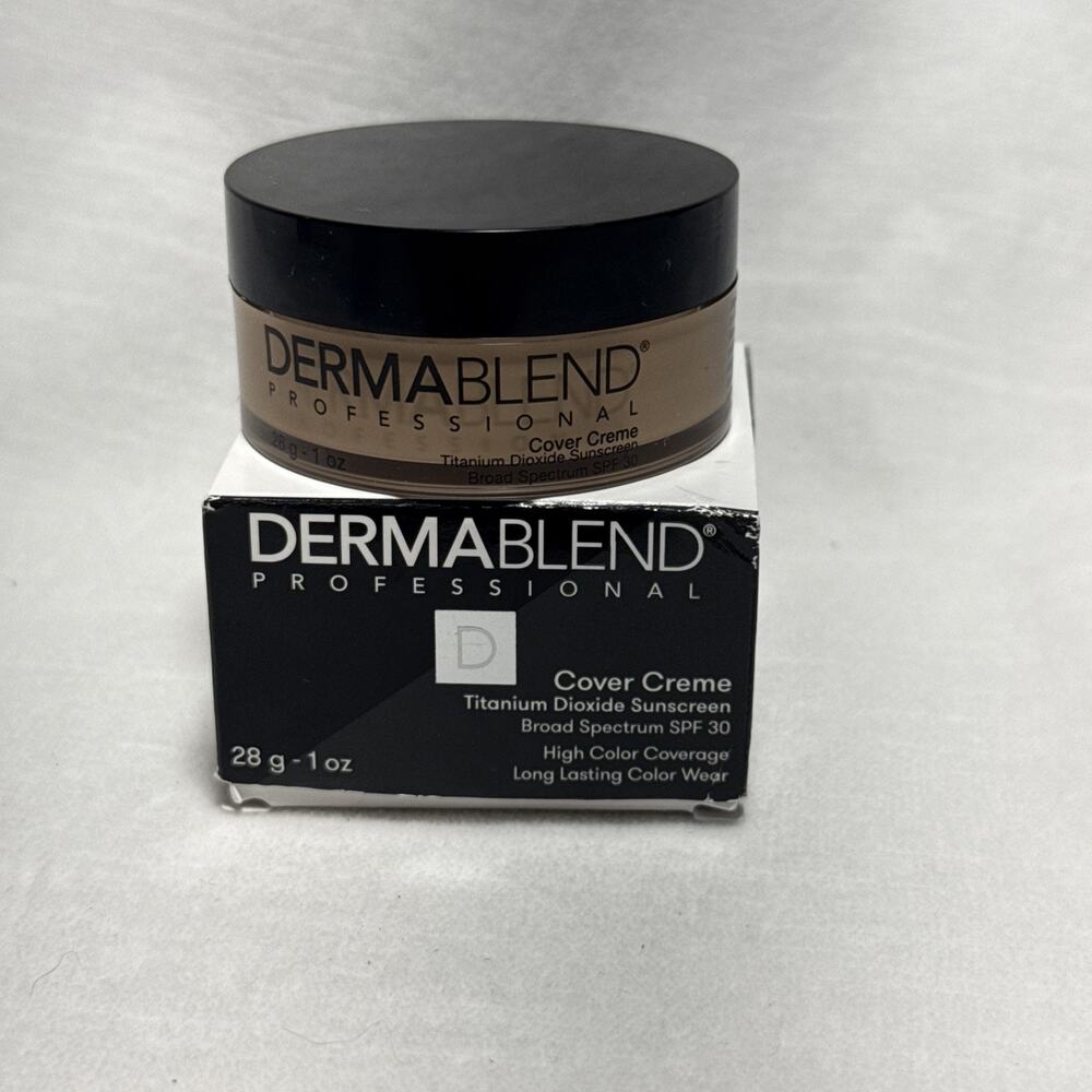 Dermablend Cover Creme Full Coverage SPF 30, 20W Cashew Beige, 1 oz Flawed Read